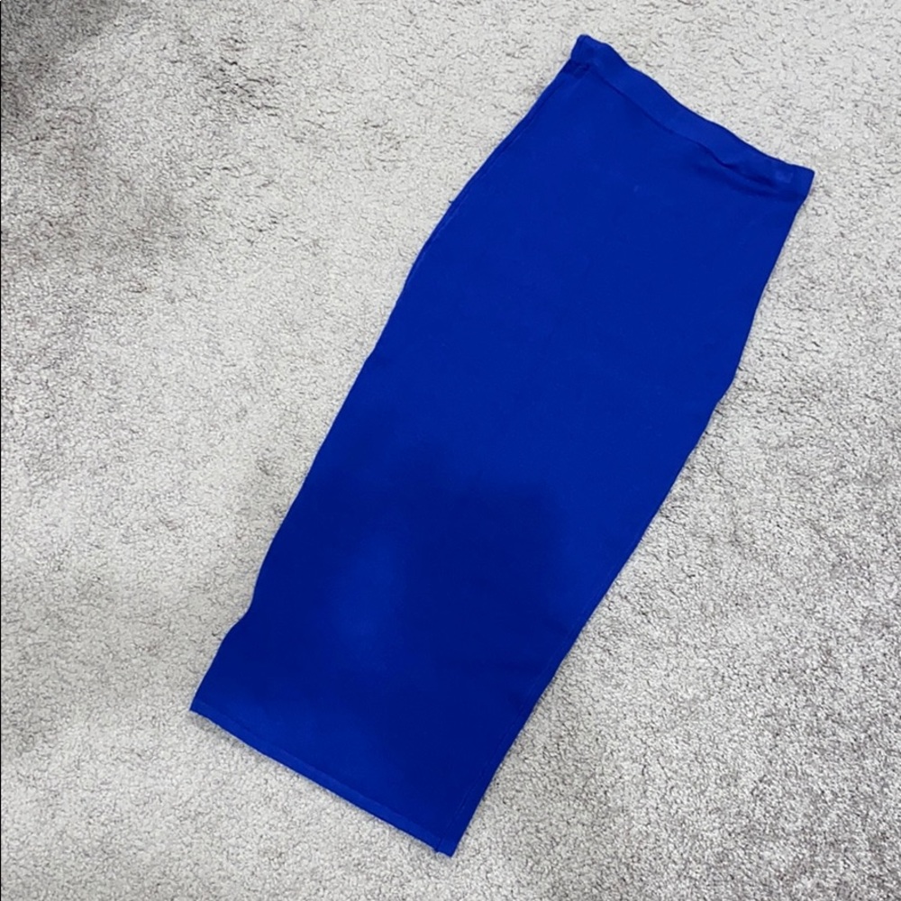 NEVER WORN HIGH WAISTED MIDI SKIRT